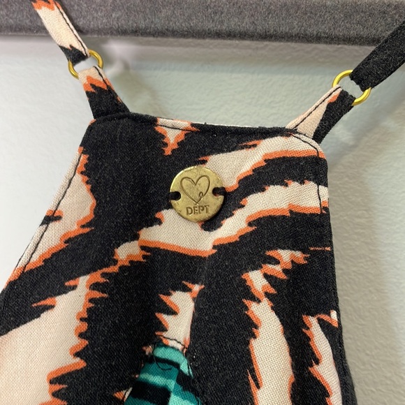 DEPT Tropical Pattern Tank Top - Picture 7 of 9